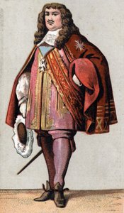 Portret van François Michel Le Tellier, Markies de Louvois (1639 - 1691), Franse politicus door Unknown artist