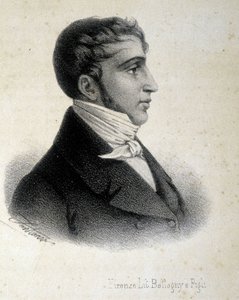 Portret van Frederico Confalonieri (1785-1846), een van de grondleggers van de Italiaanse onafhankelijkheid