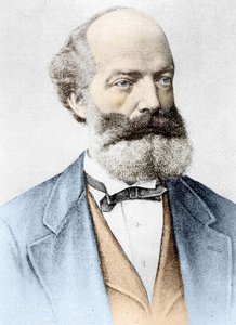 Portret van Friedrich August Kekulé von Stradonitz Duitse chemicus (Darmstadt)