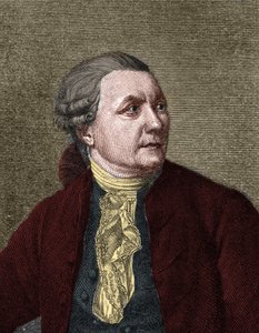 Portret van Friedrich Gottlieb Klopstock (1724-1803) Duitse dichter door Unknown artist