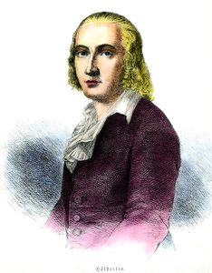 Portret van Friedrich Hölderlin