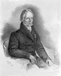 Portret van Friedrich Mohs (1773-1839) Duitse mineraloog
