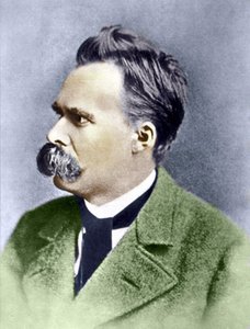 Portret van Friedrich Nietzsche (1844 - 1900)