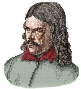 Portret van Friedrich Ruckert, dichter en Duitse oriëntalist vertaler (1788-1866) door Unknown artist