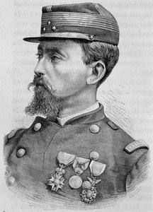 Portret van Generaal Crémier. 19e-eeuwse gravure door Unknown artist