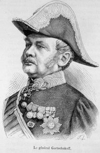 Portret van Generaal Gortschakoff door Unknown artist