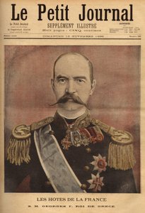 Portret van George I, koning van Griekenland door Unknown artist