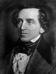 Portret van Giacomo Meyerbeer (gravure)