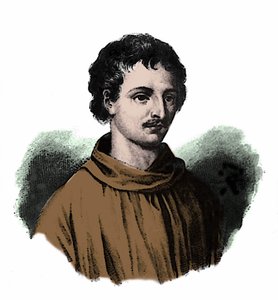 Portret van Giordano Bruno
