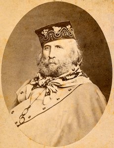 Portret van Giuseppe Garibaldi (1807-1882) 1875