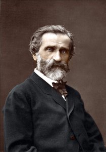 Portret van Giuseppe Verdi (1813-1901), Italiaanse componist