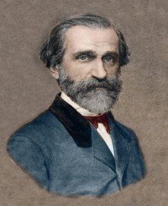 Portret van Giuseppe Verdi door Unknown artist