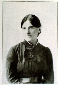 Portret van Giuseppina Raimondi (1841-1918), vrouw van de patriot en held van het Italiaanse Risorgimento Giuseppe Garibaldi (1807-1882)