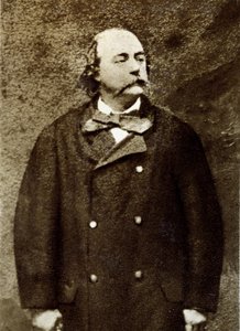 Portret van Gustave Flaubert (1821-1880), Franse schrijver.