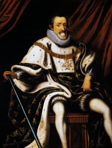 Portret van Hendrik IV van Frankrijk door Unknown artist