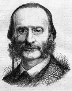 Portret van Jacques Offenbach door Unknown artist
