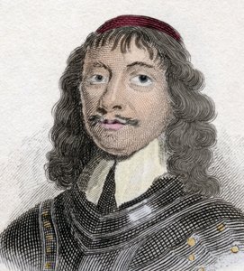 Portret van James Graham (1612-1650) 5e graaf en 1e markies van Montrose, Schotse edelman en militair