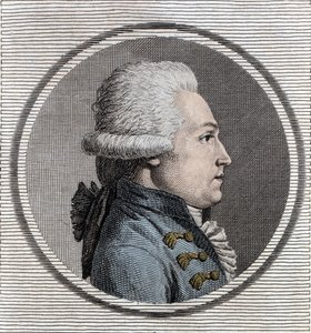 Portret van Jean-Xavier (Jean Xavier) Bureau van Pusy (1750-1806) militair ingenieur en Franse politicus.
