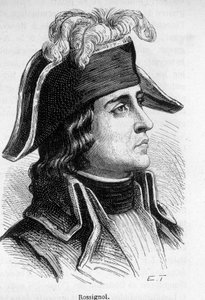 Portret van Jean Antoine Rossignol, Franse generaal (1759-1868) door Unknown artist