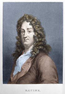 Portret van Jean Racine (1639 - 1699), Franse toneelschrijver
