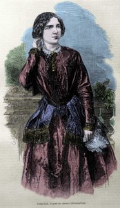 Portret van Jenny Lind (1820-1887), Zweedse zangeres.