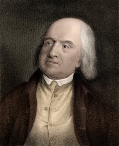 Portret van Jeremy Bentham (1748-1832), Engelse filosoof, econoom en theoretisch jurist door Unknown artist