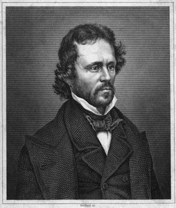 Portret van John Charles Fremont. (1813-1890). Amerikaanse officier en ontdekkingsreiziger. door Unknown artist