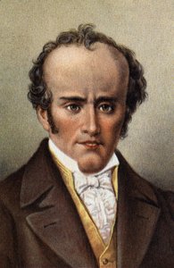 Portret van John Cockerill (1790 - 1840) Britse industrieel, emigreerde in 1797 naar het grondgebied van het huidige België.