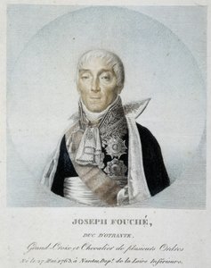 Portret van Joseph Fouché, Hertog van Otranto, Grootkruis en Ridder van verschillende orden