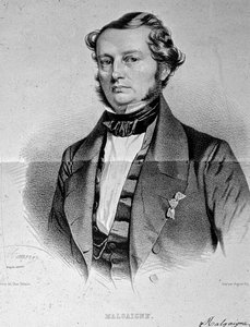 Portret van Joseph François Malgaigne (1806-1865)