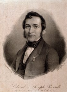 Portret van Joseph Rastrelli (gravure) door Unknown artist