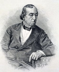 Portret van Lord Beaconsfield, Benjamin Disraeli door Unknown artist