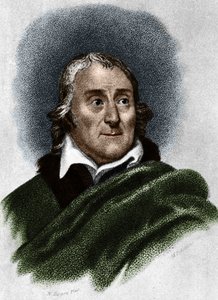 Portret van Lorenzo da Ponte (1749-1838) librettist en Italiaanse schrijver van Joodse afkomst. door Unknown artist