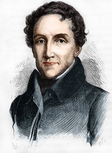Portret van Louis-Mathieu Molé - Portret van Louis Mathieu, graaf van Molé (1781 - 1855), Franse politicus - in 