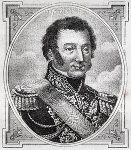 Portret van Louis Auguste Victor de Ghaisne de Bourmont (1773-1846), maarschalk van Frankrijk door Unknown artist