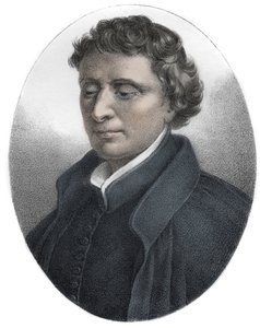 Portret van Louis Bourdaloue (1632-1704) Franse jezuïet (gravure)