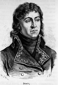 Portret van Louis Charles Antoine Desaix de Veygoux (1768-1800), Franse generaal door Unknown artist