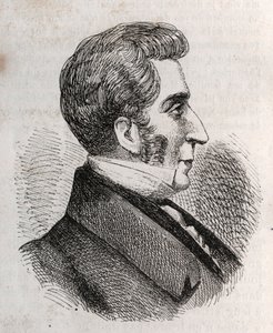 Portret van Louis Charles Bonaventure Pierre, Graaf van Mesnard 1769-1842 - gravure