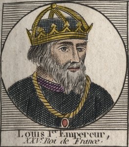 Portret van Lodewijk I de 