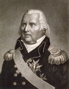Portret van Lodewijk XVIII (1755 - 1824), koning van Frankrijk door Unknown artist