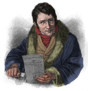 Portret van Ludwig Börne (1786-1837), Duitse schrijver.