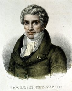 Portret van Luigi Cherubini (1760-1842), Italiaanse componist.