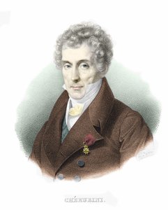 Portret van Luigi Cherubini (1760-1842), Italiaanse componist