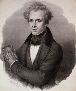 Portret van Luigi Ricci (gravure) door Unknown artist