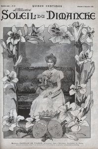 Portret van mevrouw Isabelle van Frankrijk (1878-1961), prinses Jean d