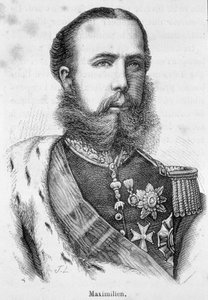 Portret van Maximiliaan I van Mexico of Ferdinand Maximiliaan Jozef, Keizerlijke Prins en Aartshertog van Oostenrijk, Koninklijke Prins van Hongarije en Bohemen (1832- 1867)