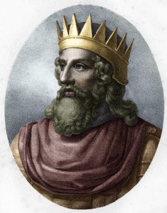 Portret van Merovech (ca. 448-ca. 458).