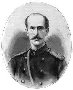 Portret van Nicholas Maximilianovich van Leuchtenberg, hertog van Leuchtenberg en prins Romanovsky - Het illustere dagboek van 1891