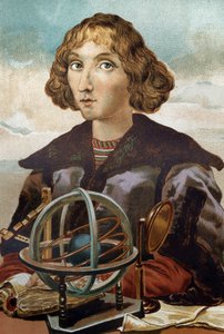 Portret van Nicolaus Copernicus.