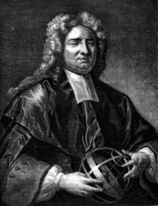 Portret van Nicolas Saunderson (1682 - 1739), blind, professor in de wiskunde aan de Universiteit van Cambridge